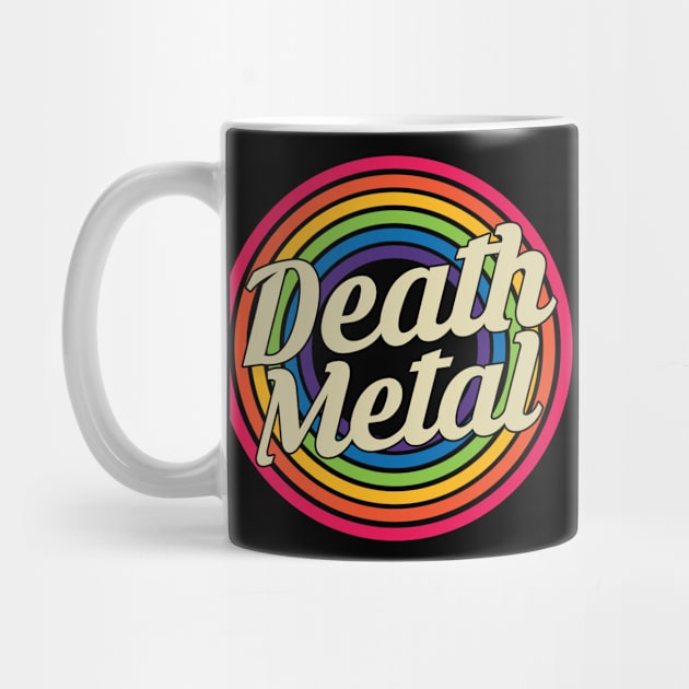 Death Metal - Retro Rainbow Style by MaydenArt